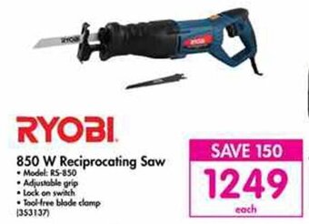Makro Ryobi 850W Reciprocating Saw offer