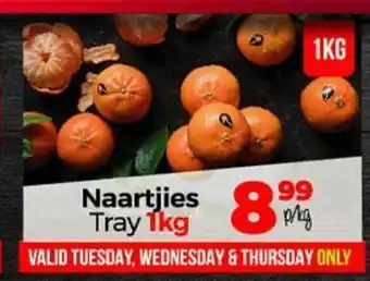 Take 'n Pay Naartjies Tray 1kg offer