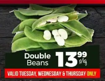 Take 'n Pay Double Beans per kg offer