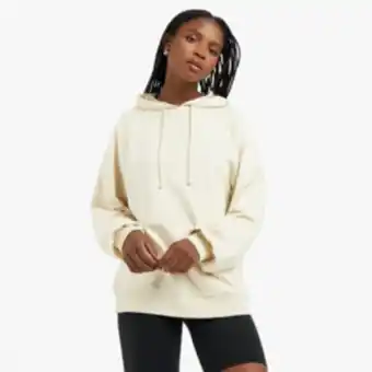 The FIX Women's milk oversized sweat top with hoody offer