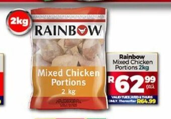Take 'n Pay Rainbow Mixed Chicken Portions 2kg offer