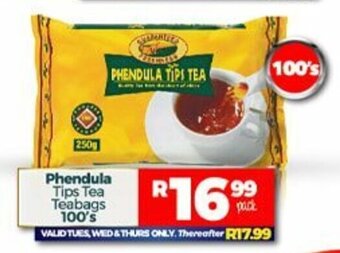 Take 'n Pay Phendula Tips Tea Teabags 100's offer