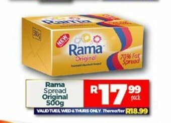 Take 'n Pay Rama Spread Original 500g offer