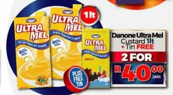Take 'n Pay Danone Ultra Mel Custard 1lt offer