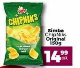 Take 'n Pay Simba ChipNiks Original 150g offer