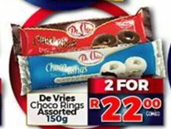 Take 'n Pay De Vries Choco Rings Assorted 150g offer