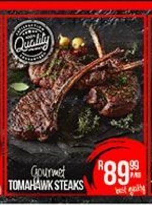 Take 'n Pay Tomahawk Steaks offer