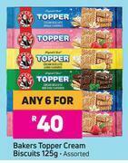 Game Bakers Topper Cream Biscuits (Assorted)-For Any 6 x 125g offer