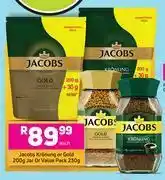 Game Jacobs Kronung Or Gold 200g Jar Or Value Pack 230g-Each offer