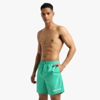 Sportscene Redbat men's green shorts offer