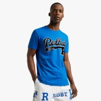 Sportscene Redbat athletics men's blue t-shirt offer
