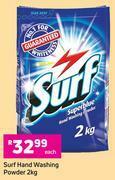 Game Surf Hand Washing Powder-2kg Each offer