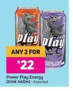 Game Power Play Energy Drink (Assorted)-For Any 2 x 440ml offer