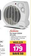 Game Sunbeam Fan Heater 2000W SFH-200 offer