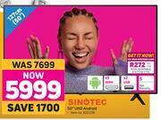 Game Sinotec 50" UHD Android TV offer