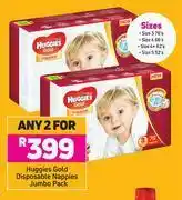 Game Huggies Gold Disposable Nappies Jumbo Pack-For Any 2 offer