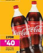 Game Coca-Cola Original-For 2 x 2Ltr offer
