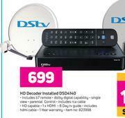 Game DSTV HD Decoder (Installed) DSD4140 offer
