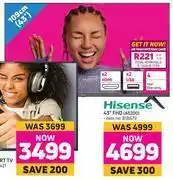 Game Hisense 43" FHD TV A5200 offer