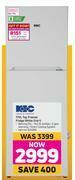Game KIC 170L Top Freezer Fridge (White) 518/1 offer