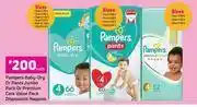 Game Pampers Baby Dry Or Pants Jumbo Pack Or Premium Care Value Pack Diposable Nappies-Each offer