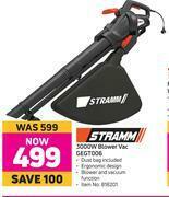 Game Stramm 3000W Blower Vac GEGT006 offer