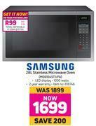 Game Samsung 28L Stainless Microwave Oven ME6104ST1/FA offer
