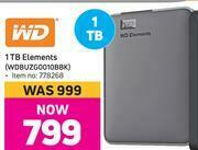 Game WD 1TB Elements WDBUZG0010BBK offer