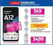 Game Samsung Galaxy A12 4G Smartphone-On 1GB Red Top Up Core More Data offer