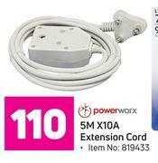 Power Worx 5m X10A Extension Cord