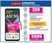 Game Samsung Galaxy A32 5G Smartphone-On 1GB Red Top Up Core More Data offer