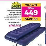 Game Campmaster Single & Double Airbed Combo FO3910BK030D2 offer