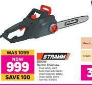 Game Stramm 2000W Electric Chainsaw offer