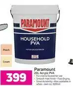 Game Paramount 20L Acrylic PVA offer