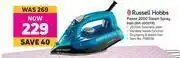 Game Russell Hobbs Power 2000 Stream Spray Iron (RHI-2000TR) offer