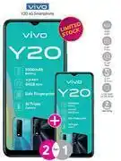 Game 2 x Vivo Y20 4G Smartphone-On 1GB Red Top Up Core More Data + On Promo 65 offer