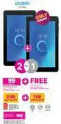 Game 2 x Alcatel 1T Tablet-On My Gig 1 + On Promo 500 offer