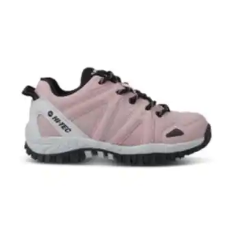 Totalsports Junior grade school hi-tec ares pink/grey shoe offer
