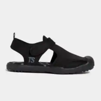 Totalsports Infants' ts aqua black sandal offer