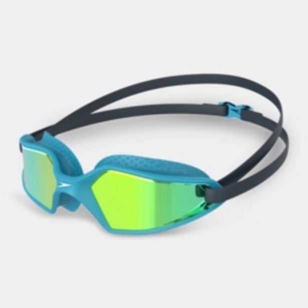 Junior speedo hydropulse mirror blue goggles offer at Totalsports