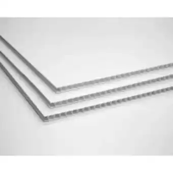 A2 fluted white board singles