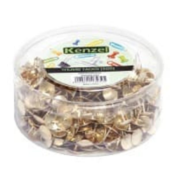 10mm brass thumb tacks 500pc offer at CNA