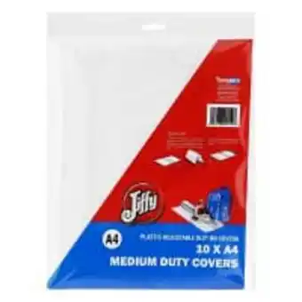 A4 adjustable plastic covers 10up