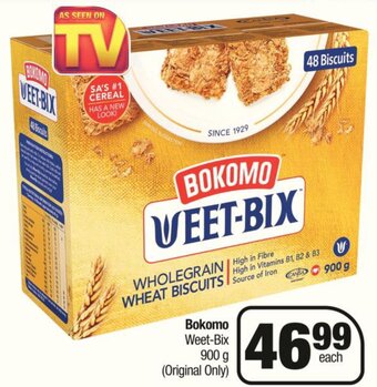 Spar Bokomo Weet-Bix 900g offer