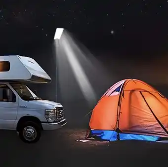 200w telescopic outdoor led light