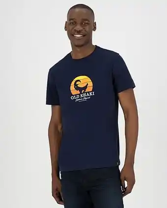 Cape Union Mart Old khaki men's gus t-shirt offer