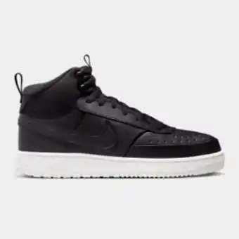 Nike court vision mid winter men's black shoes