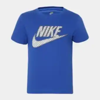 Totalsports Boys nike toddler futura blue/white mesh tee offer