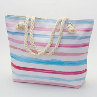 Whitehouse Pastel stripe beach bag offer