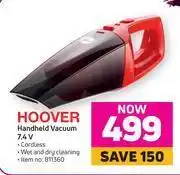 Game Hoover handheld vacuum 7.4v offer